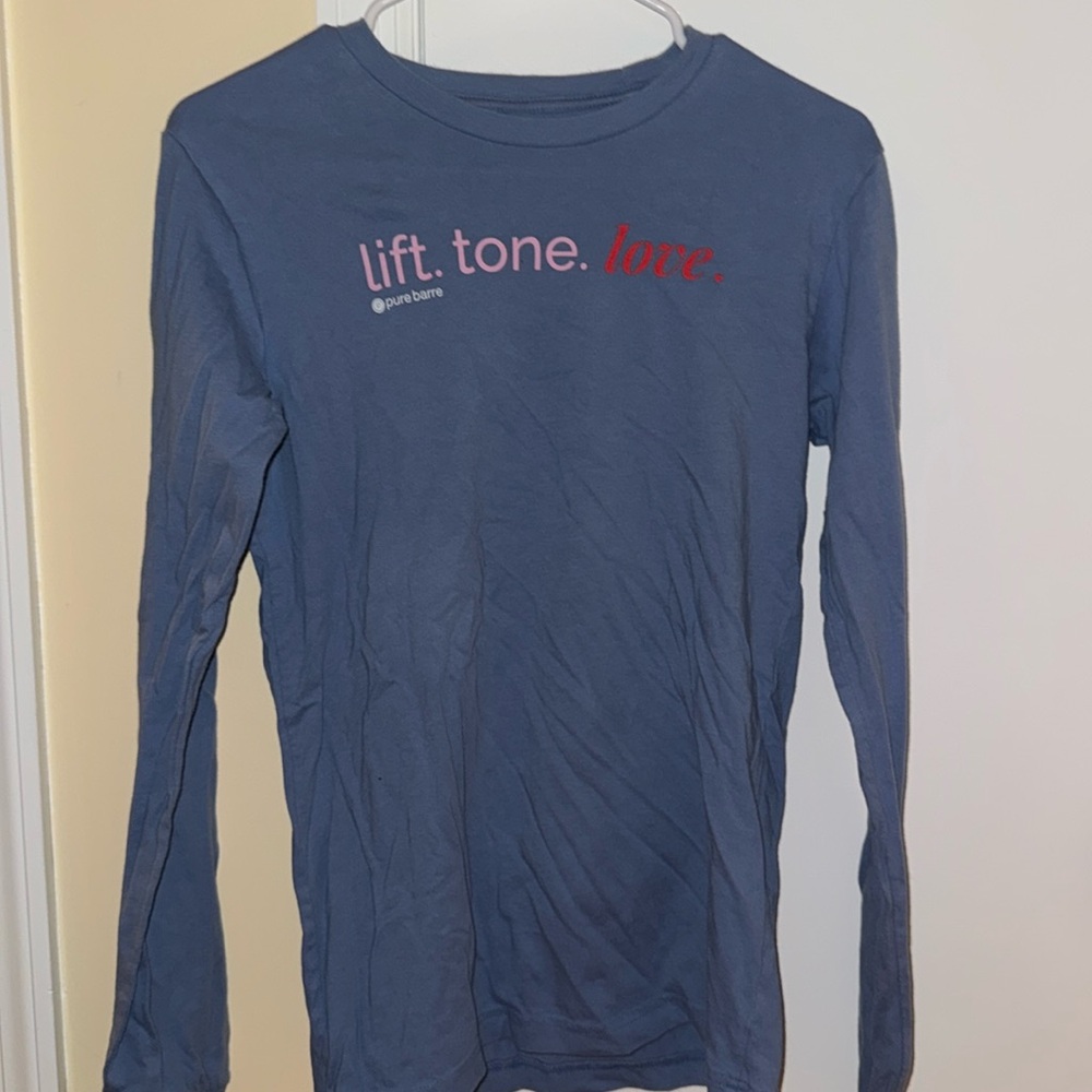 Pure Barre Long sleeve t-shirt, Valentines collection